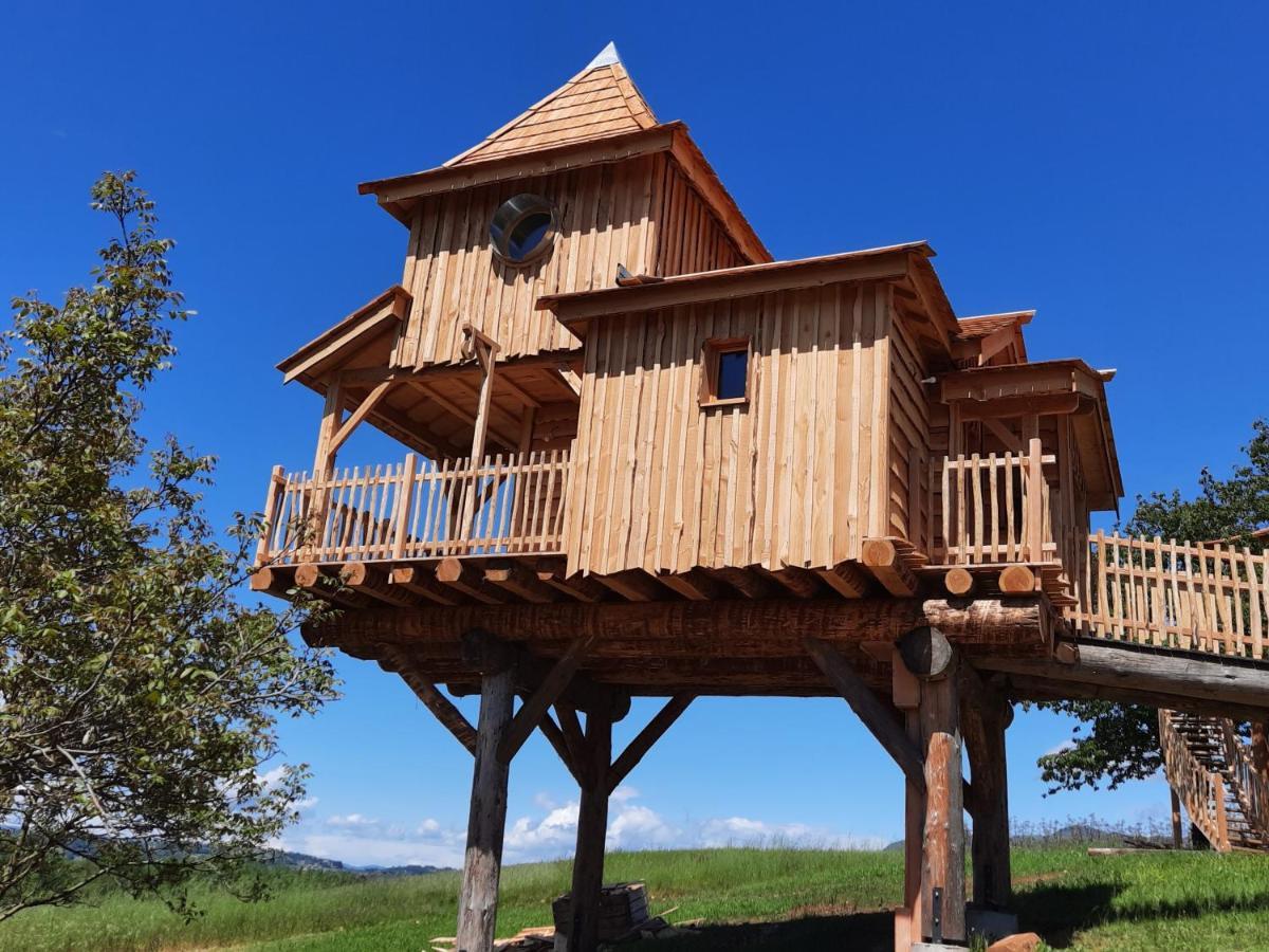 Roulottes Au Pied Du Vercors Saint-Jean-en-Royans Exteriér fotografie