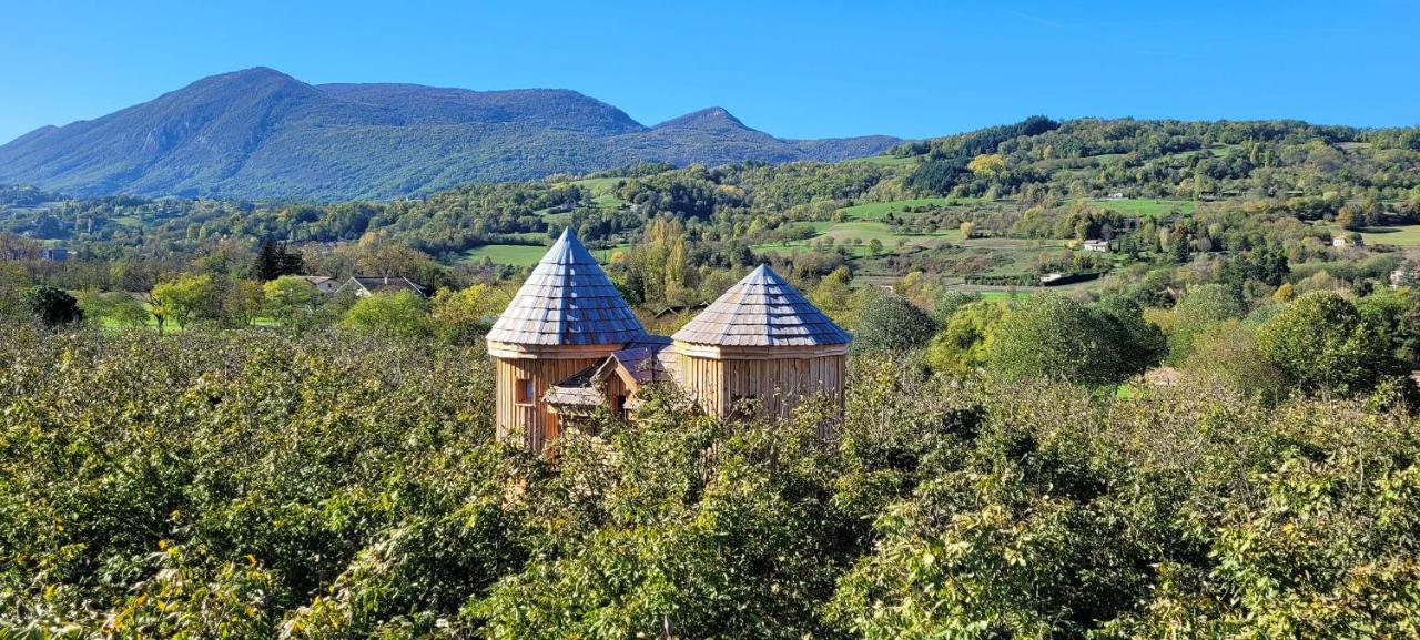 Roulottes Au Pied Du Vercors Saint-Jean-en-Royans Exteriér fotografie